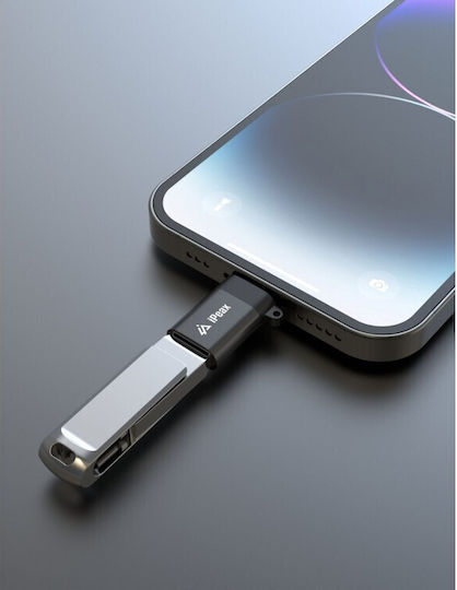 iPEAX Convertor Lightning masculin în USB-A feminin 1buc