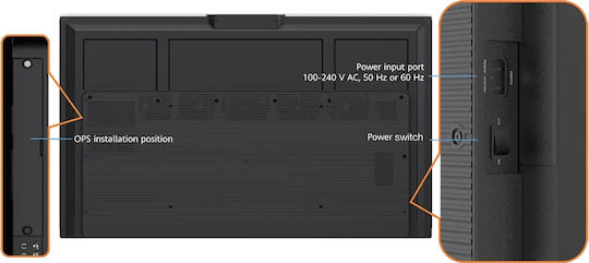 Huawei Ideahub Public Display LED 4K UHD 65 Inch with Touch Screen