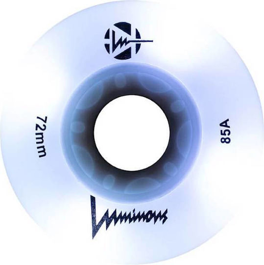 Luminous Ροδάκια Led 72χιλ./85a Λευκό