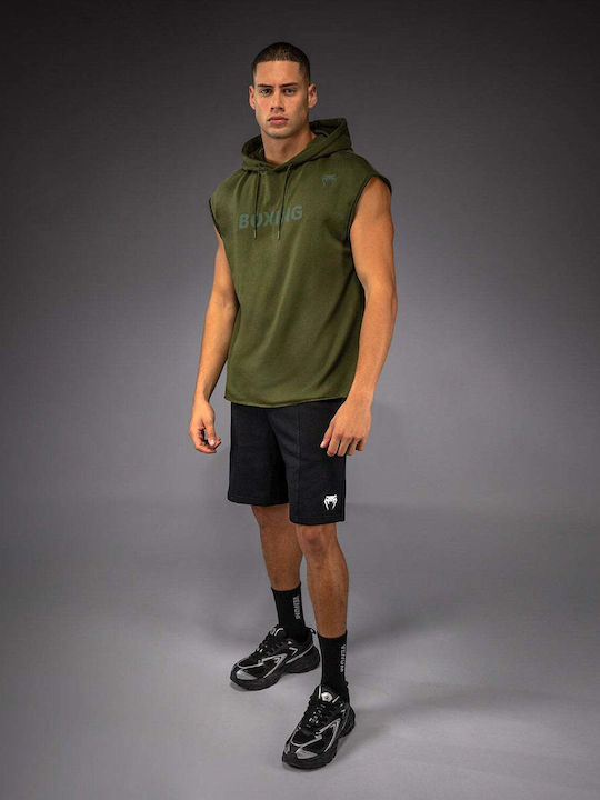 Sweatshirt with Hood Military Green