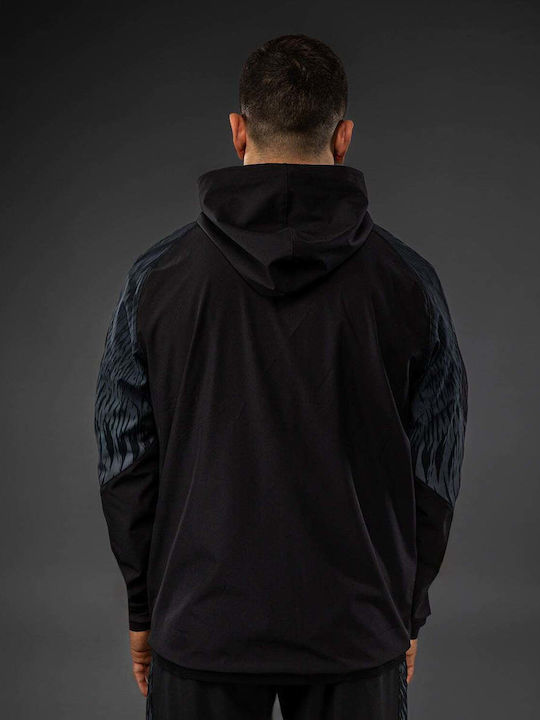 Суитшърт с Качулка Black/grey
