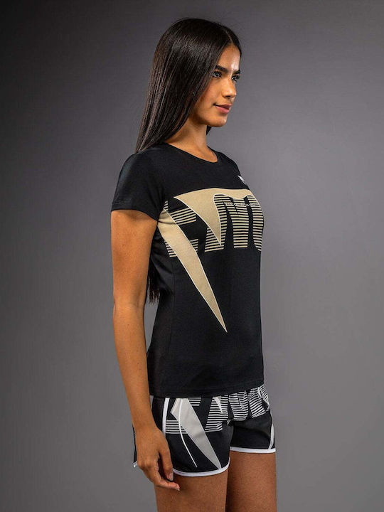 Venum Women's Short Sleeve Shirt VENUM-05188-108 Black