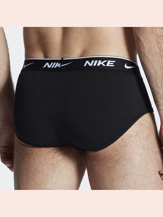 Herren Slips Schwarz 3Packung
