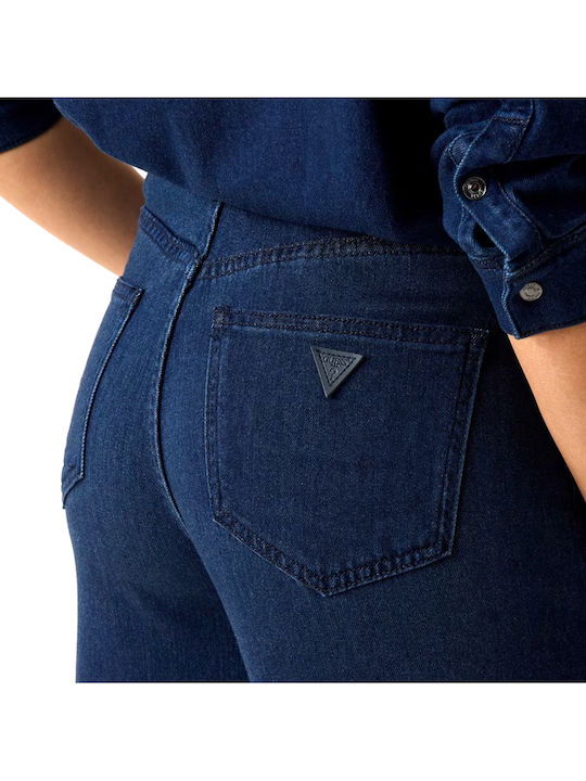 High Rise Women's Jean Pants in Wide Leg Style