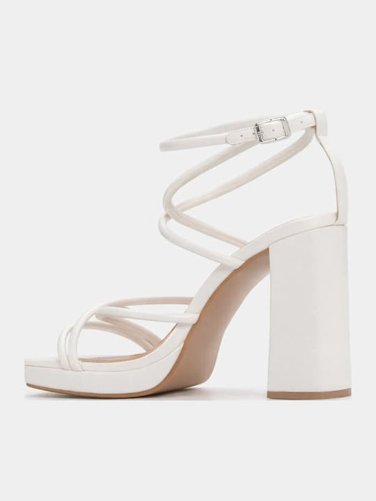 Sandalen Weiß