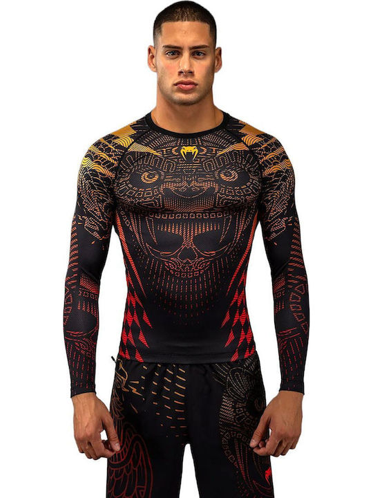 Venum Ανδρική Μακρυμάνικη Μπλούζα VENUM-05845-100 για Jiu-Jitsu Μαύρη