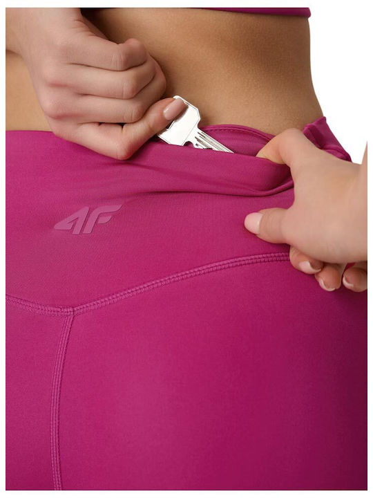 Functional Women's Long Pink Leggings
