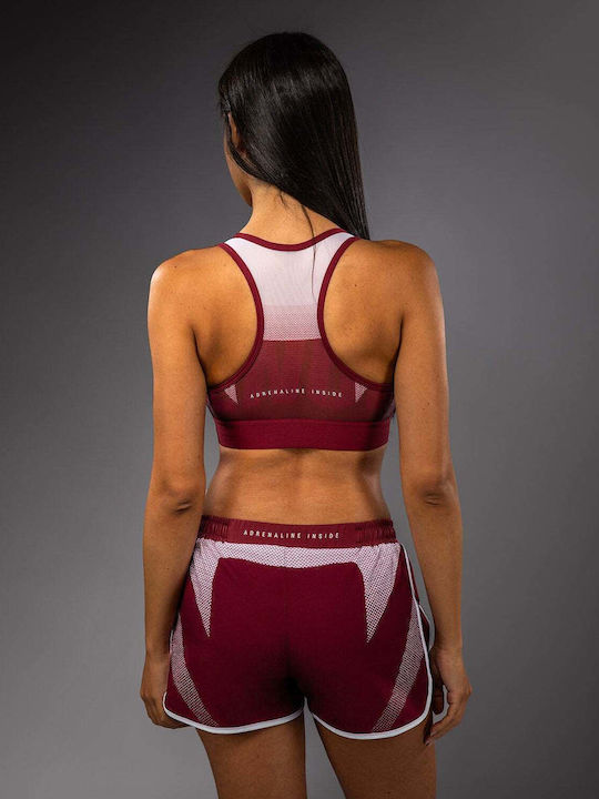 Γυναικείο Αθλητικό Μπουστάκι Burgundy/pink