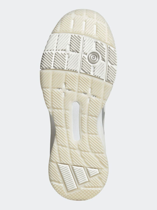 adidas Crazyquick Γυναικεία Παπούτσια Padel Λευκά