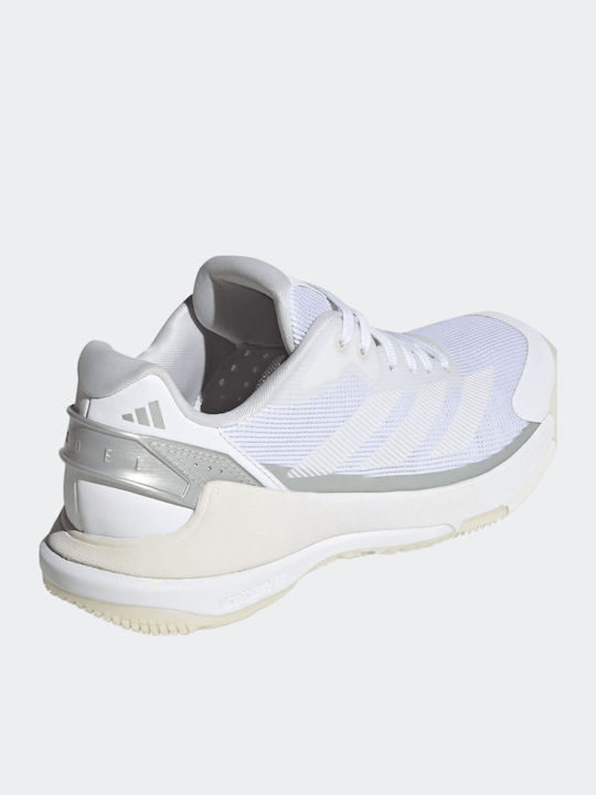 adidas Crazyquick Γυναικεία Παπούτσια Padel Λευκά