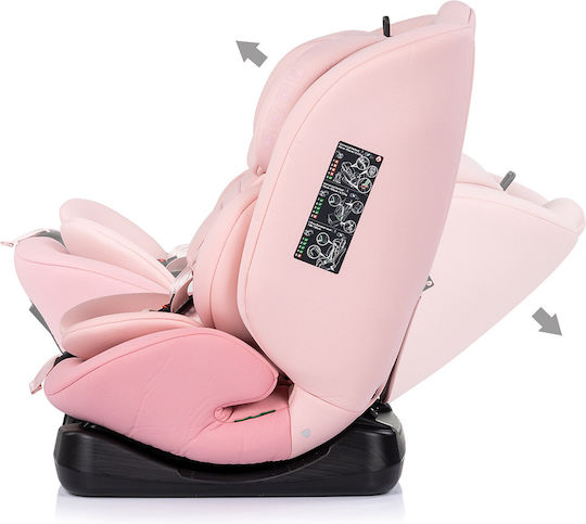 Chipolino Mondial Baby Car Seat i-Size Powder Pink 0-36 kg