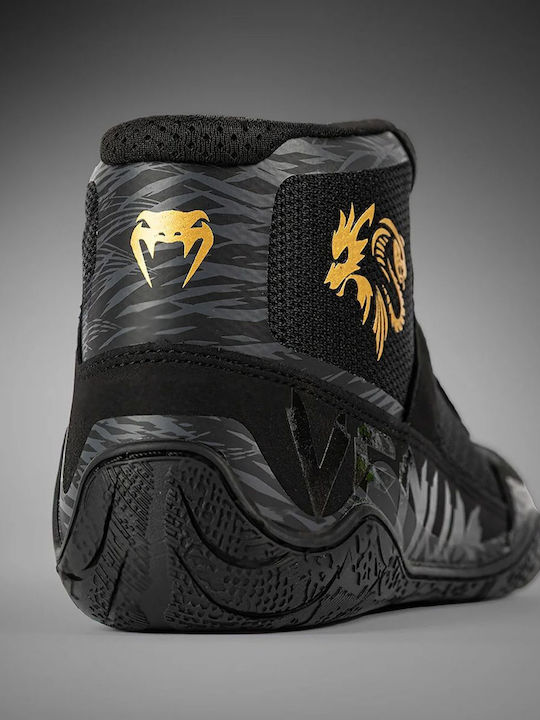Venum Wrestling Shoes Black
