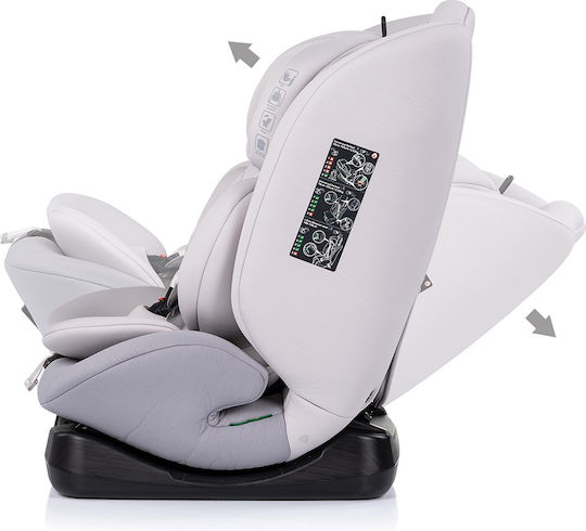 Chipolino Mondial Baby Car Seat i-Size Platinum 0-36 kg