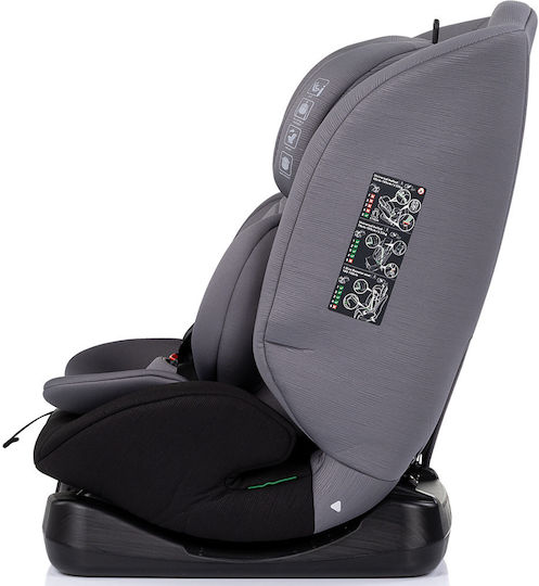 Chipolino Mondial Детско Столче за Кола i-Размер Charcoal 0-36 кг