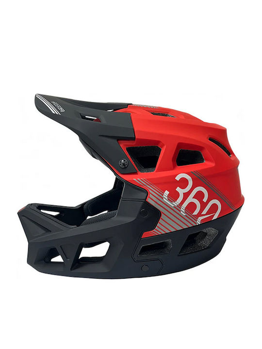 Erider360 Integra Sport Full Face Κράνος Ποδηλάτου Μαύρο Erider360 Integra Sport Full Face Κράνος Ποδηλάτου Μαύρο