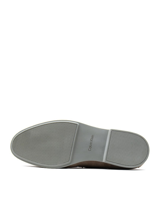Men's Suede Loafers Brown