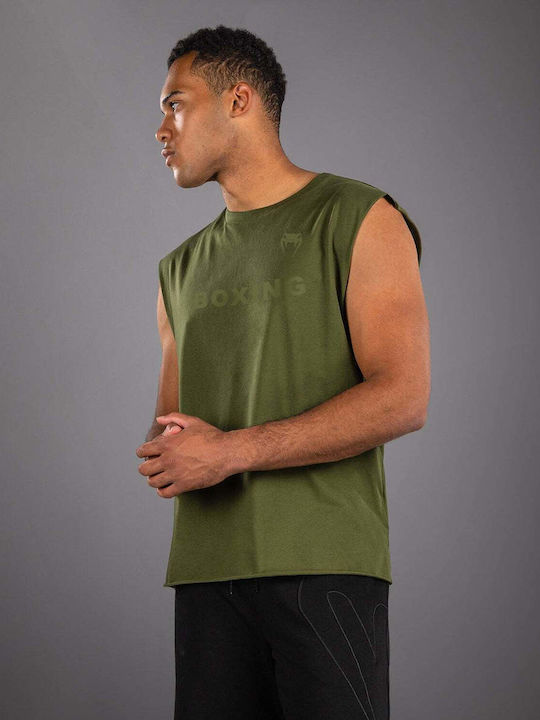Venum Sleeveless Shirt VENUM-05941-015 for Boxing Green