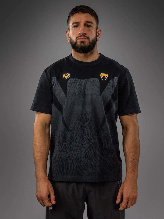 Venum Herren Kurzärmlig T-Shirt VENUM-06005-109 Schwarz