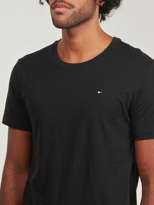 Herren Unterhemden Black 3Packung
