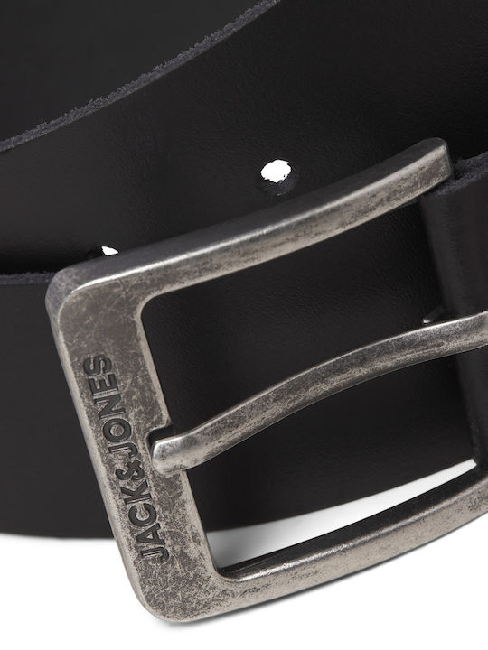 Men's Belt Leather Black