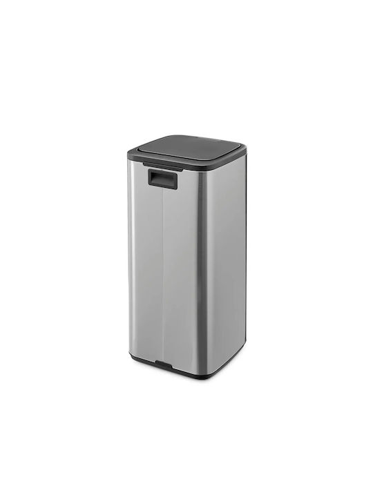 Brabantia Кошче Отпадъци от Неръждаема стомана Сив 30лт 1бр