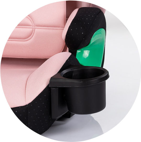 Chipolino Patrol Baby Car Seat i-Size with Isofix Powder Pink 15-36 kg
