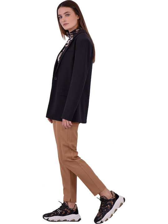 Silvian Heach Women's Blazer Black