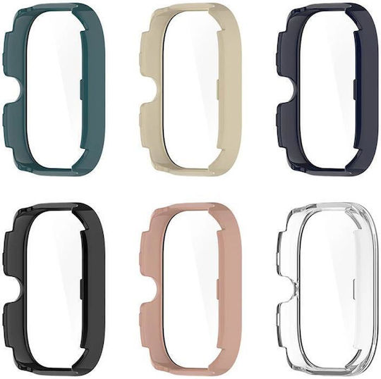 Redmi Watch 4 Xdfind Gehärteter Film Integrierter PC Watch Schutzabdeckung Rosa