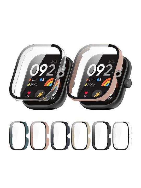 Redmi Watch 4 Xdfind Tempered Film Integrated Pc Watch Protective Cover Ink Blue
