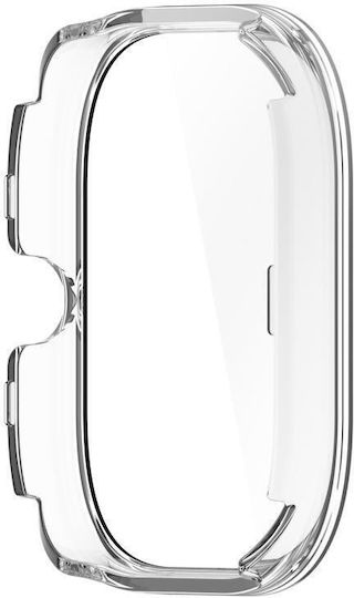 Redmi Watch 4 Xdfind Gehärtete Folie Integrierter Pc Watch Schutzcover Transparent Weiß