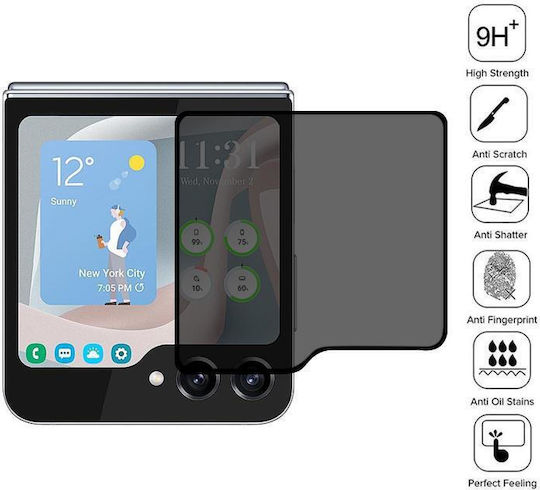 Samsung Galaxy Z Flip5 External Small Screen Protector Full Glue Screen Protector Cover