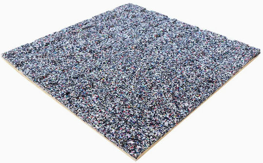 Wood Grain Rubber Floor Mat 1000*1000*20mm