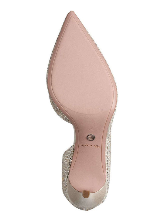 Pearl Glam Medium Heels