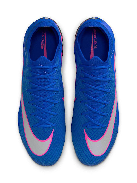 Nike Mercurial FG Ποδοσφαιρικά Παπούτσια με Τάπες Μπλε