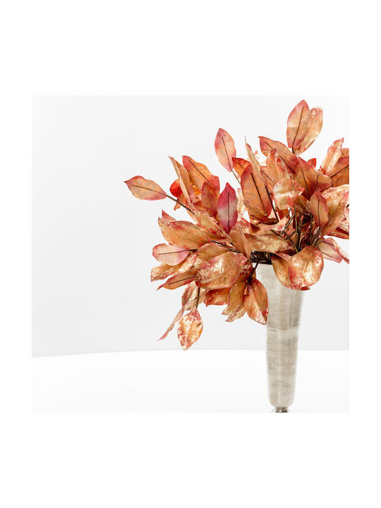Magnolienblätter Künstlicher Zweig Stoff PVC Gold Burgunder 74 Set mit 12 Stück 030779 Stoff PVC