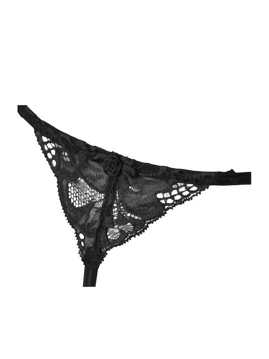 Women's String Black