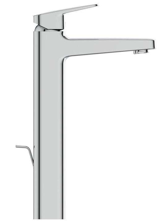 Ideal Standard Ceraplan Mixing Tall Sink Faucet Silver Ideal Standard Ceraplan Mixing Tall Sink Faucet Silver