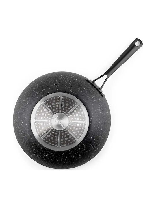 Luigi Ferrero Symphony Wok Aluminum with Non-Stick Interior Coating 30cm