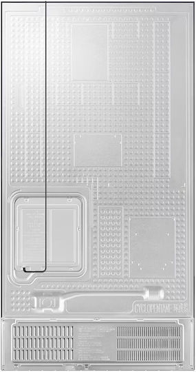 Samsung Ψυγείο Ντουλάπα 578lt Total NoFrost Υ178xΠ91.2xΒ65.4εκ. Μαύρο RS57DG410EB4EF