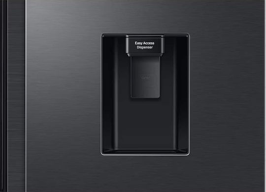 Samsung Ψυγείο Ντουλάπα 578lt Total NoFrost Υ178xΠ91.2xΒ65.4εκ. Μαύρο RS57DG410EB4EF