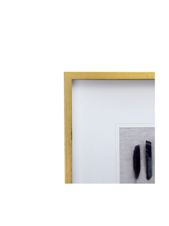 Artekko Διακοσμητικό Τοίχου Μωβ από Πλαστικό 60x3x60cm 2τμχ