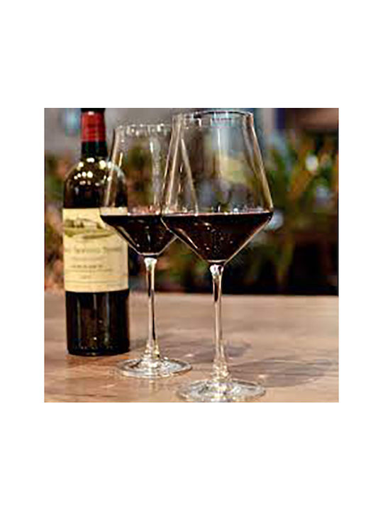 XM-Casa Set of Glasses Water made of Crystal 610ml 6pcs