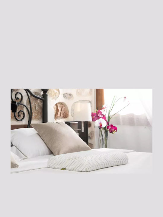 Alpha Foam Kids Sleep Pillow Memory Foam Deluxe White 32x48cm