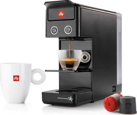 Illy Iperespresso Francis Y3.3 Pod Coffee Machine Iperespresso Pressure 19bar Black