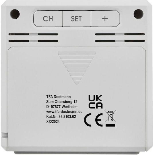 TFA Tabletop Digital Clock 35.8103.02