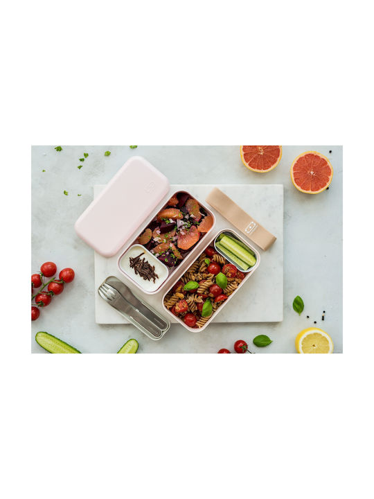 Monbento Positive M Flasche Wasser Kunststoff mit Schraubverschluss Pink Flamingo 500ml