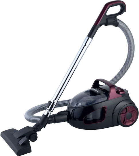 Hausberg HB-2822MV Прахосмукачка 1200W С контейнер 2лт Черна