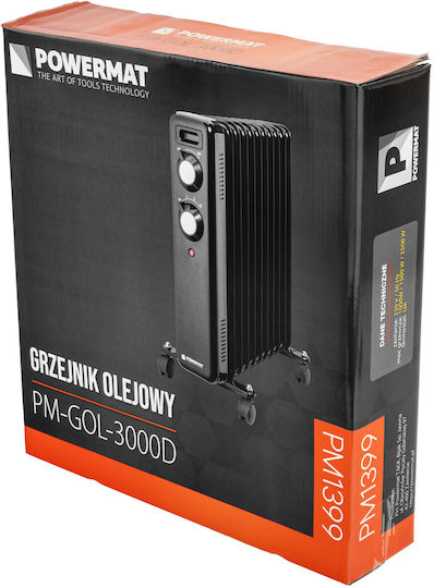 Powermat Καλοριφέρ Λαδιού με 11 Φέτες 2500W