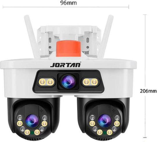 Jortan NKR9 IP Surveillance Camera Wi-Fi Full HD+ 6MP Waterproof with Speaker