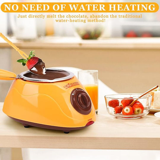 Electric Fondue Pot Brown